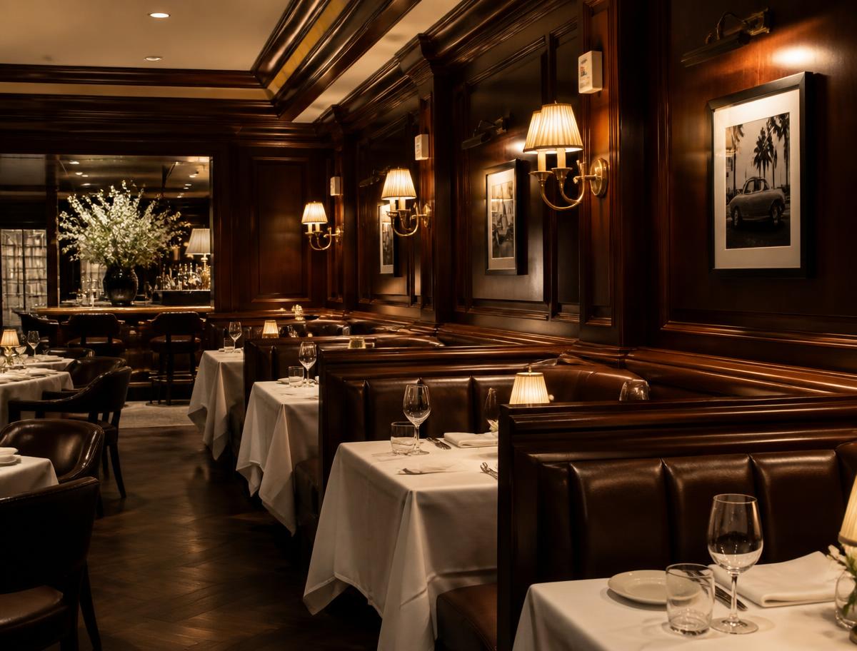 South Beverly Grill in Beverly Hills, near Dr. Suzanne Trott's plastic surgery practice