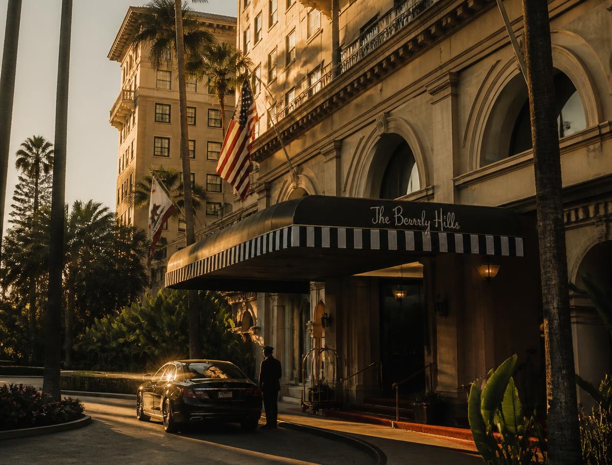 The Peninsula Beverly Hills in Beverly Hills, near Dr. Suzanne Trott's plastic surgery practice